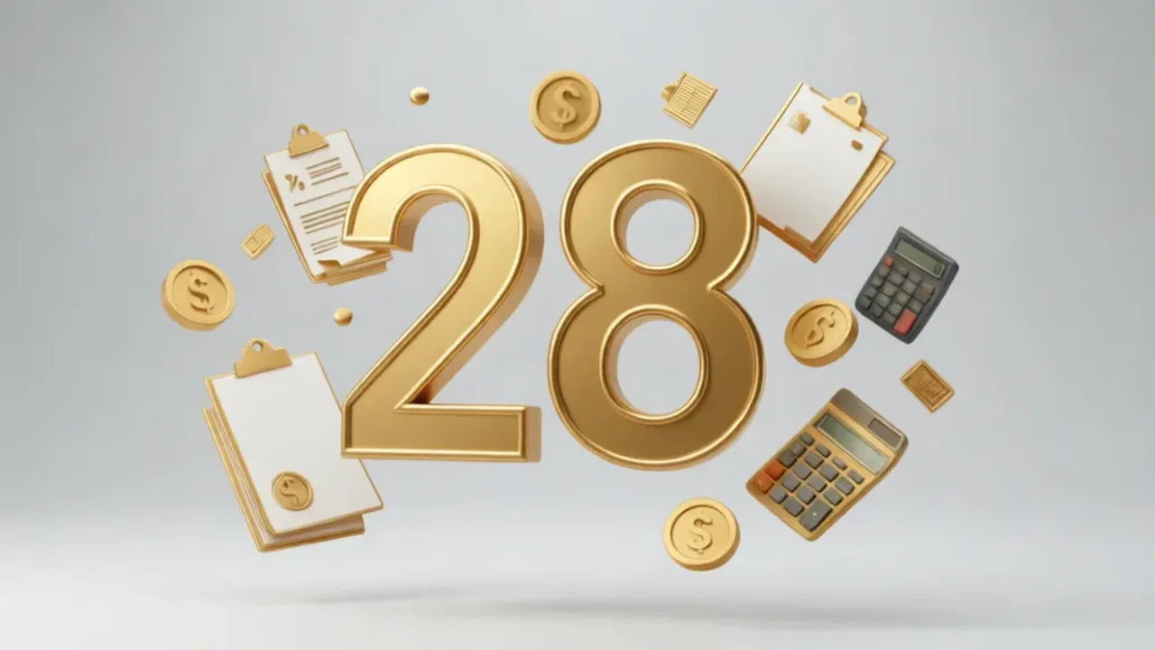 28 zł brutto ile to netto? Kalkulator wynagrodzeń 2026 i porównanie umów Kalkulator finansowy przedstawiający wyliczenie 28 zł brutto ile to netto na różnych umowach w 2026 roku.