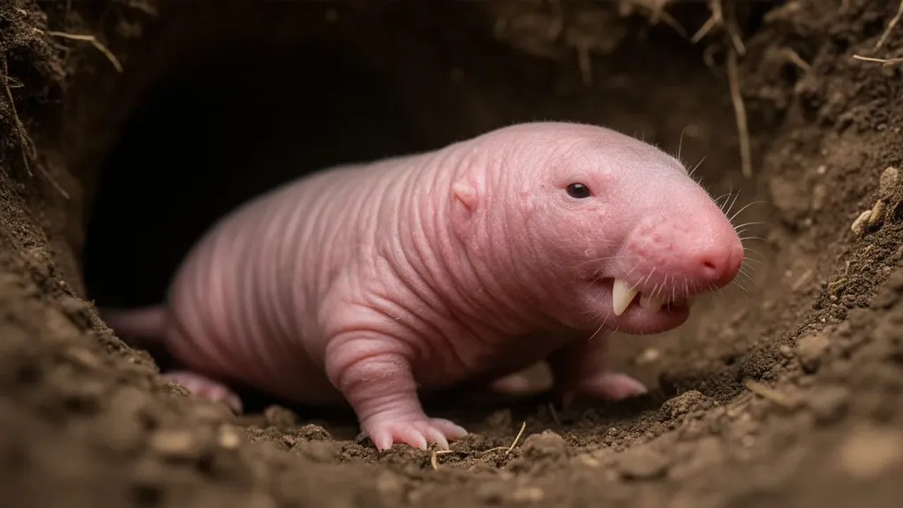 Łysy kret, czyli heterocephalus glaber: fascynujące zwierzęta i ssaki