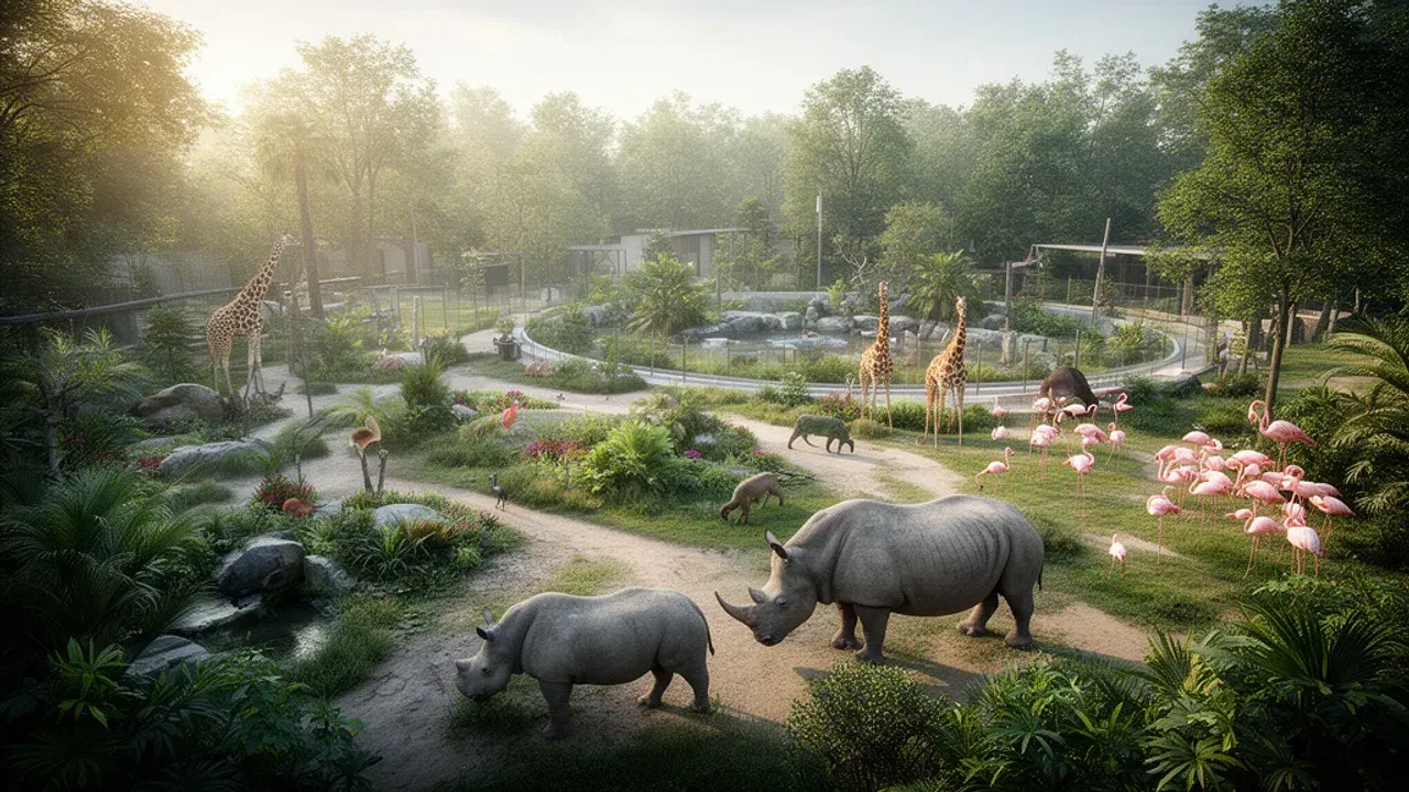 Zoo warszawa zwierzęta w Miejskim Ogrodzie Zoologicznym im. Państwa Żabińskich